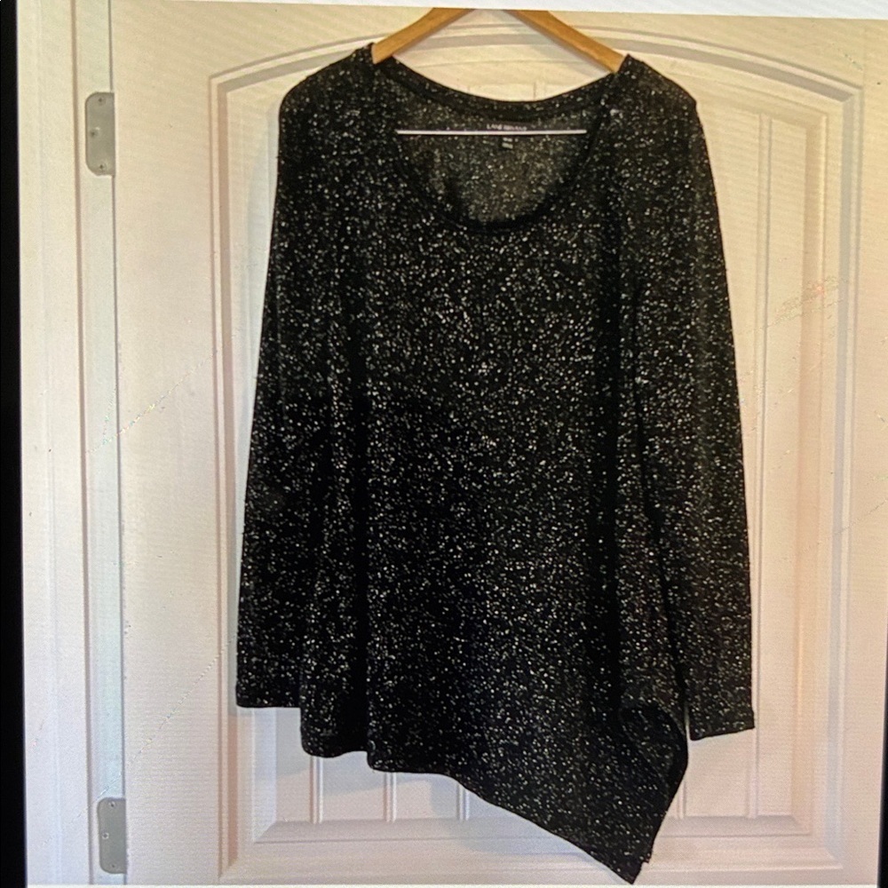 Lane Bryant Sparkle Tunic Sweater Top Size 18-20